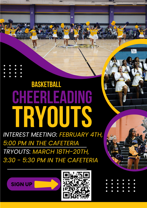 Basketball Cheer Tryouts